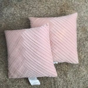 Pink Fluffy Throw Pillows